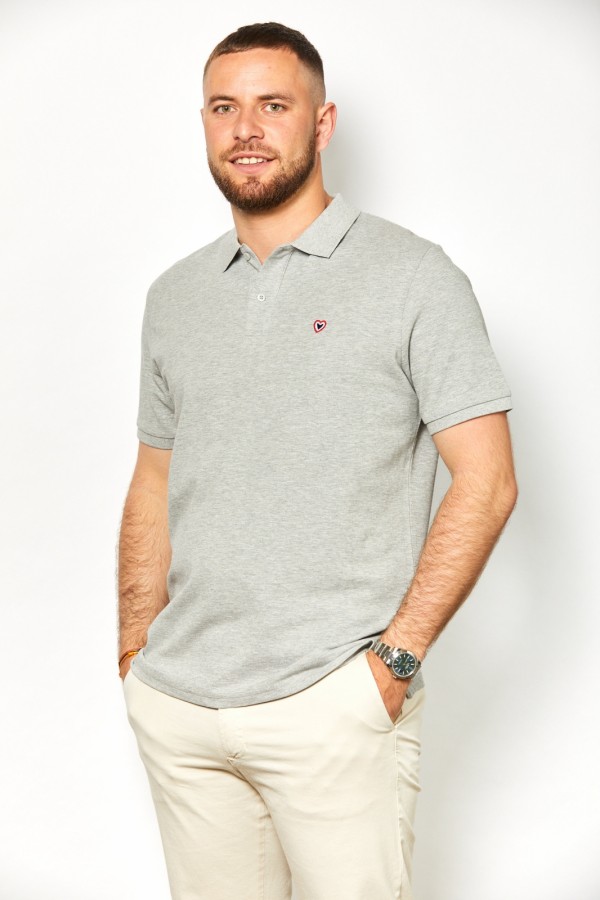 Polo Gris Chin Charles