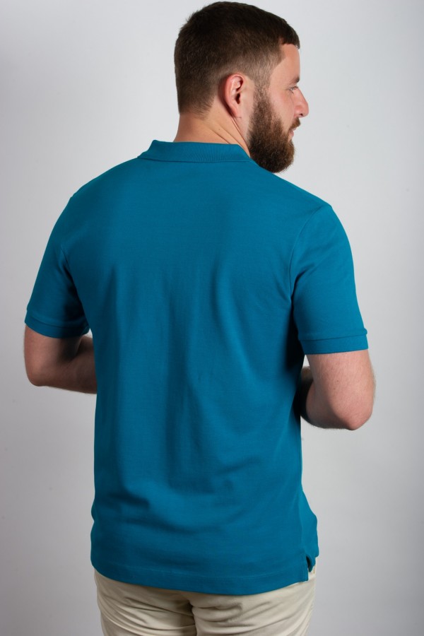 Polo ocan CHARLES - 100% coton bio OEKO-TEX - Dos