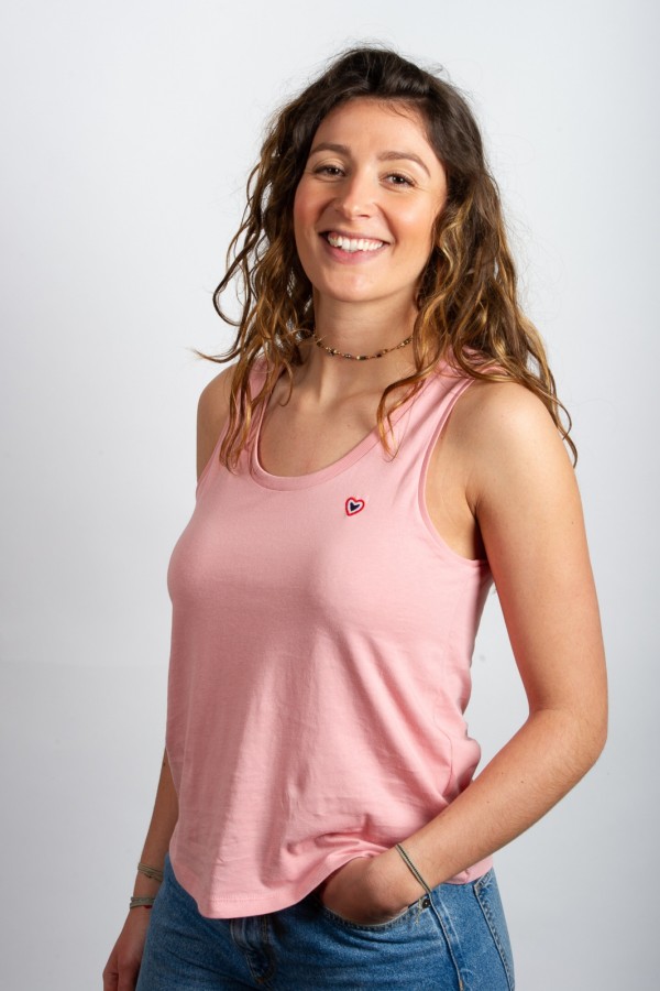 Dbardeur rose femme 