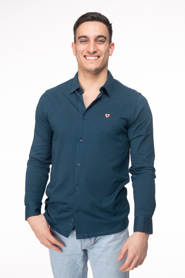 la chemise paon en coton jersey biologique 