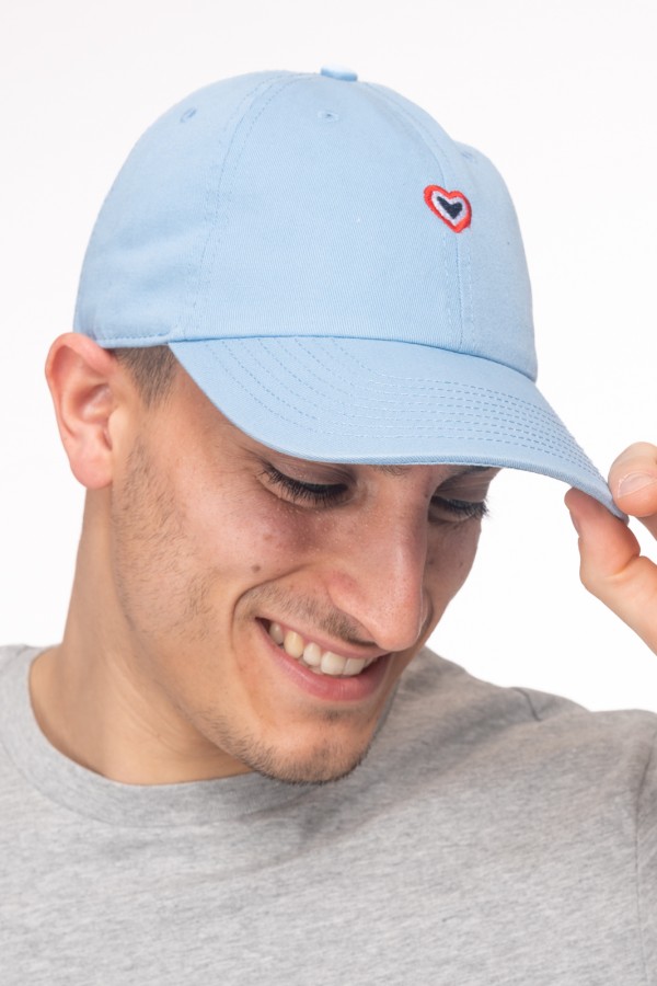 Casquette bleu ciel