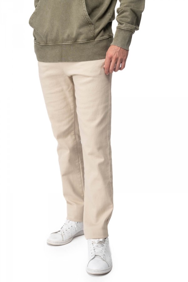 Pantalon chino beige 