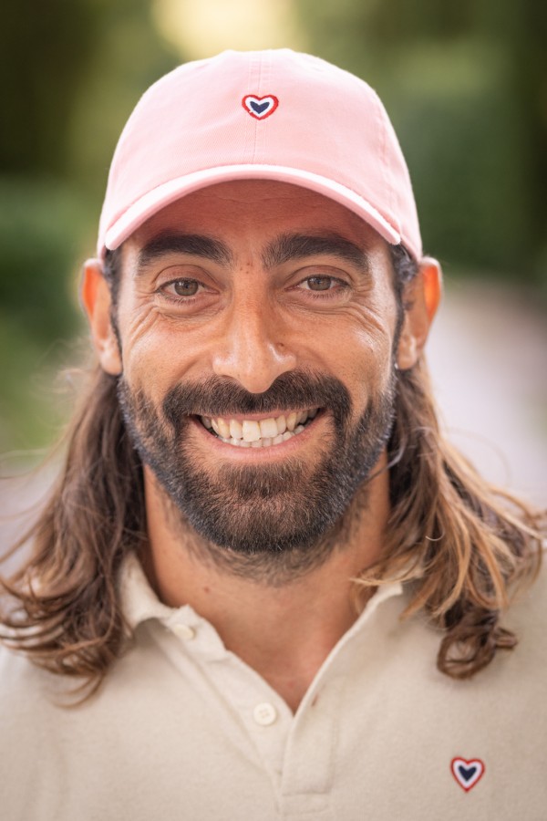 Pink cap
