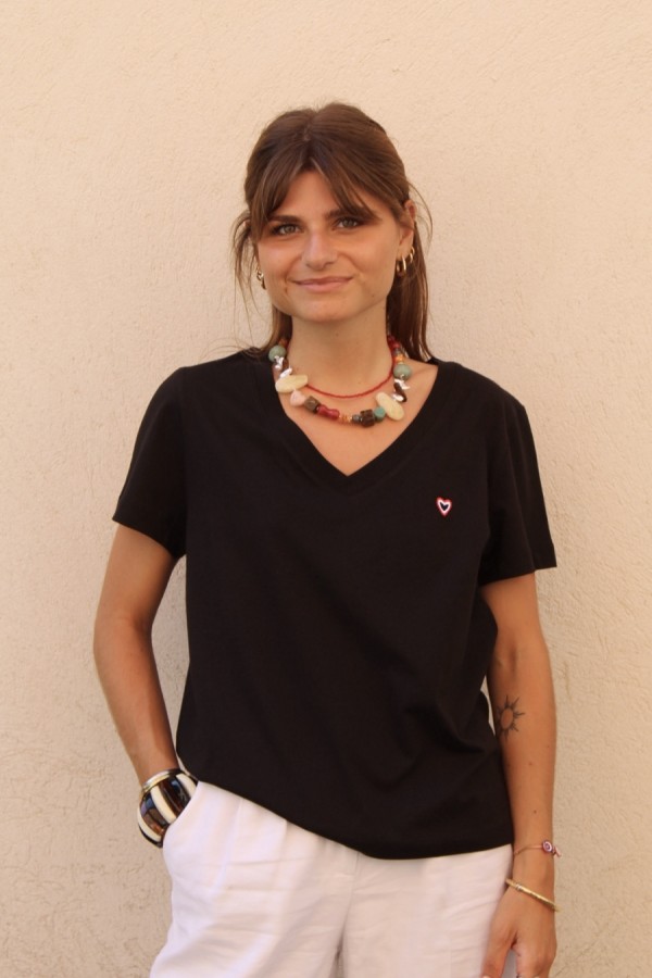 Black T-shirt Marie